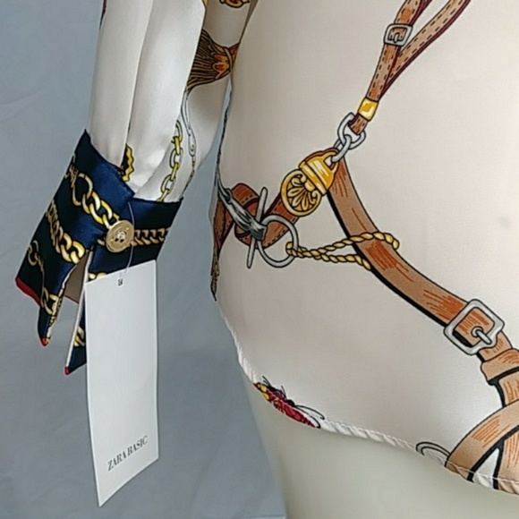 Elegant ZARA Butterfly Blouse -New with without tags! - Picture 5 of 5
